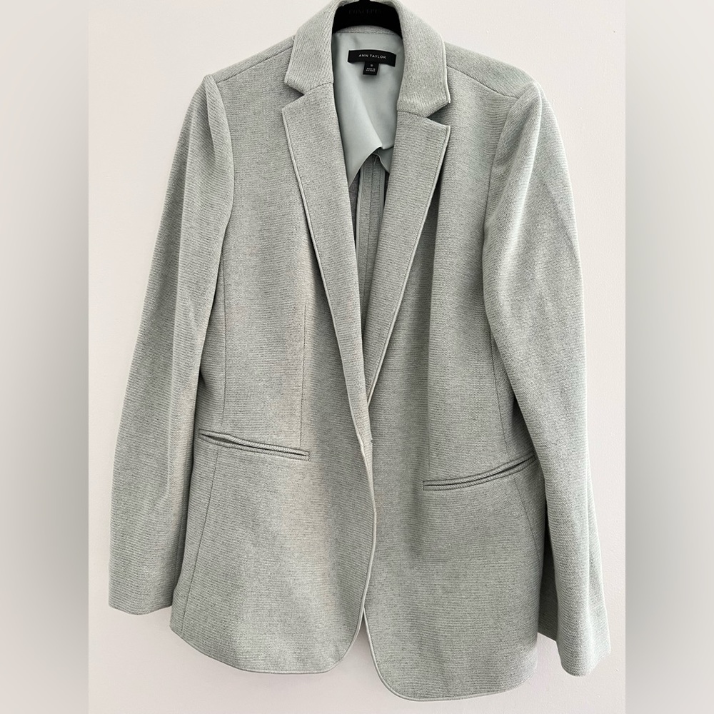 Ann Taylor Hutton Sweater Blazer Size 10